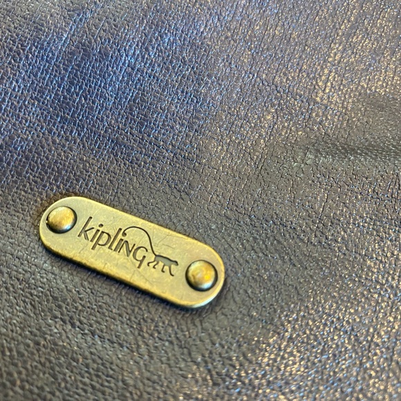 Genuine leather Kipling crossbody/handbag - Picture 12 of 16